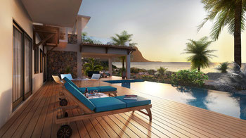 NOUVEAU PROGRAMME de VILLAS de PRESTIGE à L'ile Maurice en PDS ou RES les VILLAS D'HESTIA
