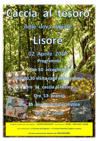 Caccia al Tesoro 2 aprile 2018 - Lisore