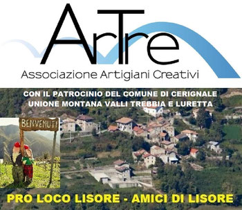 progetto "GLI SRAVEIGHI DI LISORE - progetto realizzato da ArTre con gli Amici di Lisore e la Pro Loco