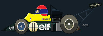 Jean Pierre Jabouille by Muneta & Cerracín
