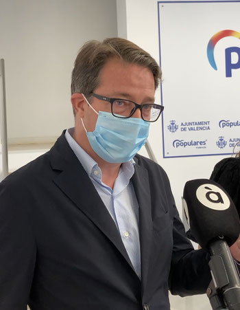 Juan Giner, Concejal del PP de Valencia