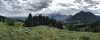 Auf dem Weg zur Breitenberghütte