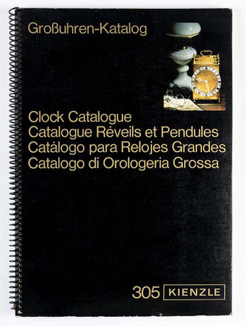 Kienzle, Großuhren-Katalog, Schwenningen, 1968