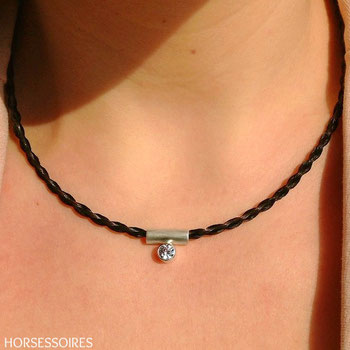 Schmuck aus Pferdehaar - Halskette von Horsessoires