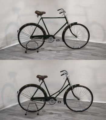 RetroBikes für Dekorationszwecke