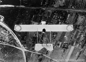 Caudron G.4 premier bimoteur des atelier Caudron
