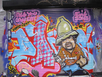 Graffiti-Workshop Teenager