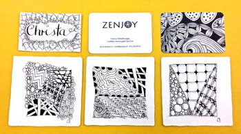 Zentangle Schweiz Zenjoy Kurs