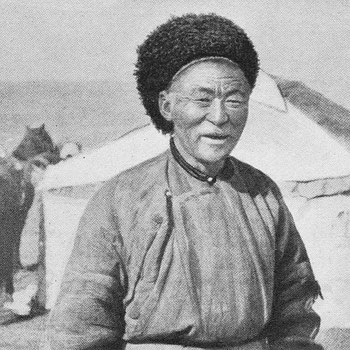 Type de Mongol.  Fernand Grenard (1866-1942) : Haute Asie. [Mongolie, Turkestan chinois, Tibet]. Deuxième partie du tome VIII de la Géographie Universelle. Armand Colin, Paris, 1929.