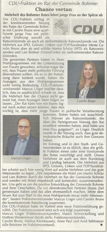 Quelle: Eichen-, Linden-, Kastanienblatt vom 20. November 2021 (Nr. 1629)