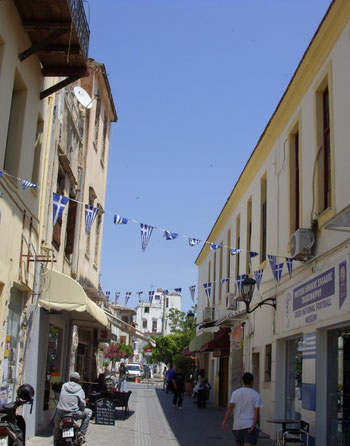 Grieks straatje in Chania