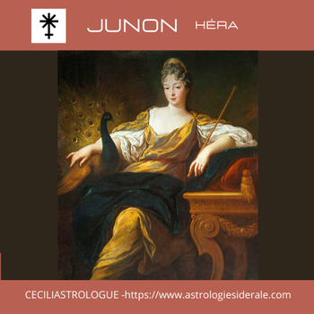 Junon est Héra en myhtologie grecque