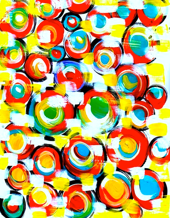 Painting by Shelley Klammer
