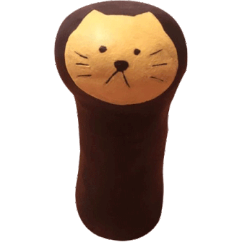 月と猫こけし Kokeshi 田川誠 タガワマコト たがわまこと awamakoto Com