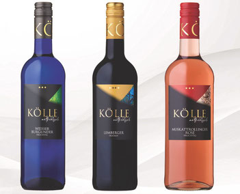 Kölle Weiß-, Rose- und Rotwein