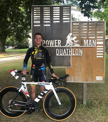   Der von iQ athletik unterstützte Sportler Tobias Eise ist Duathlon-Weltmeister