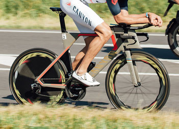 Radfahren beim Ironman