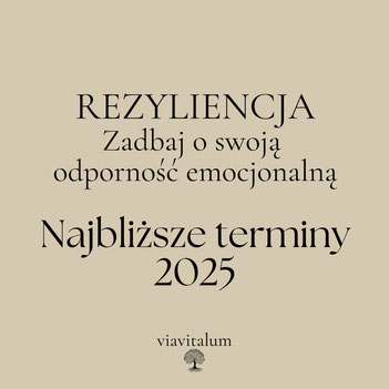 Tydzień Resiliencji 2025 -  Rezyliencja: Odkryj swoją siłę wewnętrzną - Zadbaj o swoją odporność emocjonalną 