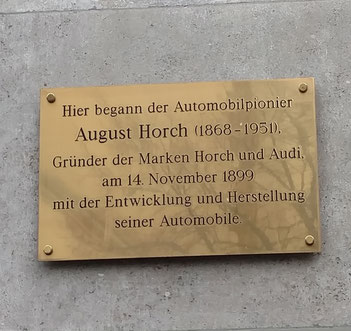 Gedenktafel August Horch