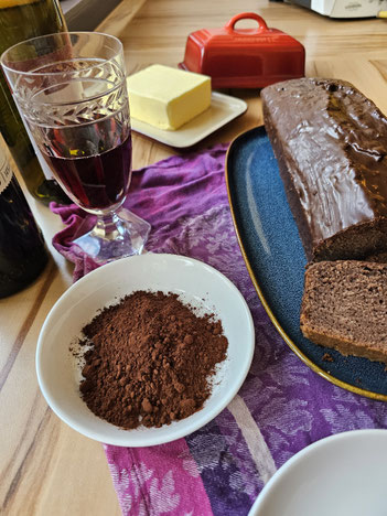 Rotweinkuchen