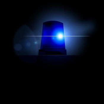 lumière bleue de la police pour auto ecole du pays mellois 79