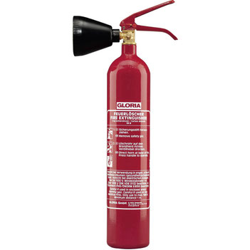 Gloria Kohlendioxid Feuerlöscher 2 kg