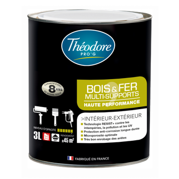 Peinture THEODORE PRO'G Bois et Fer