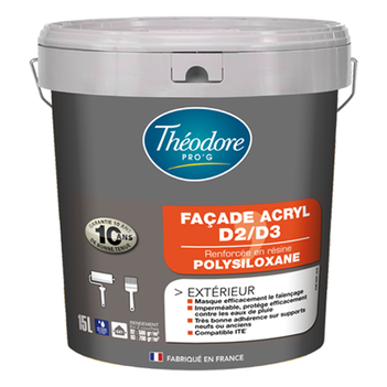 Peinture THEODORE PRO'G Façade Acryl D2/D3