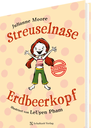Cover des Bilderbuchs Streuselnase Erdbeerkopf für Kinder ab 4 Jahren