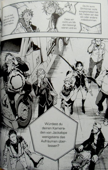 © Kazuma Kondou & Jinsei Kataoka, Smokin' Parade, Tokyopop 2017