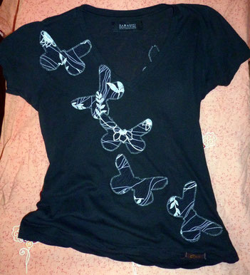 Repariertes T-Shirt