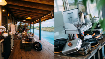 BBQ LanaiとBBQ Gear