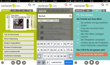 vorleser.net-App