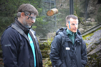 Simulation Sehkraft von Wildschweinen (c) Isabelle Frühwirt