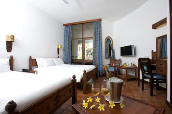 Comfort class room at the Severin Sea Lodge, Mombasa, kenya. Dante Harker