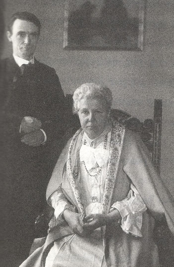 Rudolf Steiner mit Annie Besant