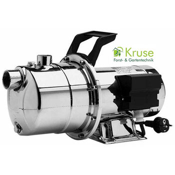 Edelstahl Gartenpumpe zur Gartenbewässerung von Kruse Gartentechnik, Ihr Partner für Hille, Lavelsloh, Minden, Petershagen, Raddestorf, Warmsen, Uchte und Umgebung.