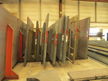 70.000 kg Stahl auf engstem Raum