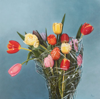 Tulpen in plastic I