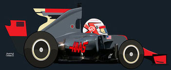 Kevin Magnussen by Muneta & Cerracín