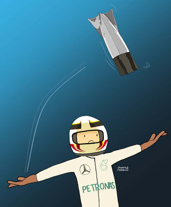 Lewis Carl Davidson Hamilton by Muneta & Cerracín