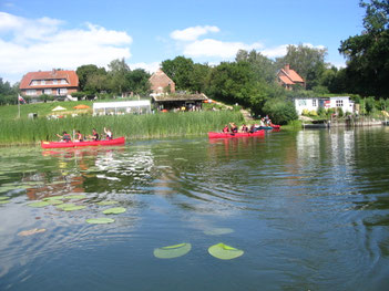Kanucenter Preetz-Plön, Camping, Kanu, Schleswig-Holstein, Kanuverrmietung,  Naturcampingplatz, Stellpaltz, Wohnmobil, Kanu, Fahrradtour, See, Fluß, Gruppenangebot,  Ostsee, Nordsee, Kiel, Plön, Paddel und Peda