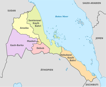 Aus keinem Land Afrikas kommen so viele Geflüchtete nach Europa wie aus Eritrea - sie fliehen vor Zwangsarbeit, unbefristetem Militärdienst und willkürlichen Inhaftierungen. (Bild: Wikipedia)