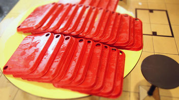 Trays, Hawker food-market, Singapore