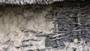 Parts of a wall, Wild Coast, South Africa