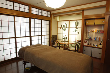 癒しの和エステ「心美」の店内の様子