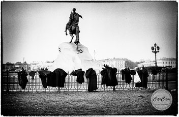 Saint-Petersbourg, art, noir et blanc, black and white, travel, CarCam je shoote