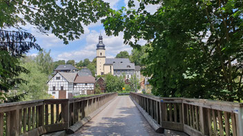 Die Kirche von Spamberg...