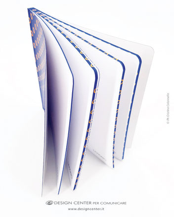 Taccuino quaderno con bordi spessore fogli personalizzati a colori