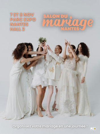 Salon du mariage & jours de fête à Nantes 7 et 8 Novembre 2026